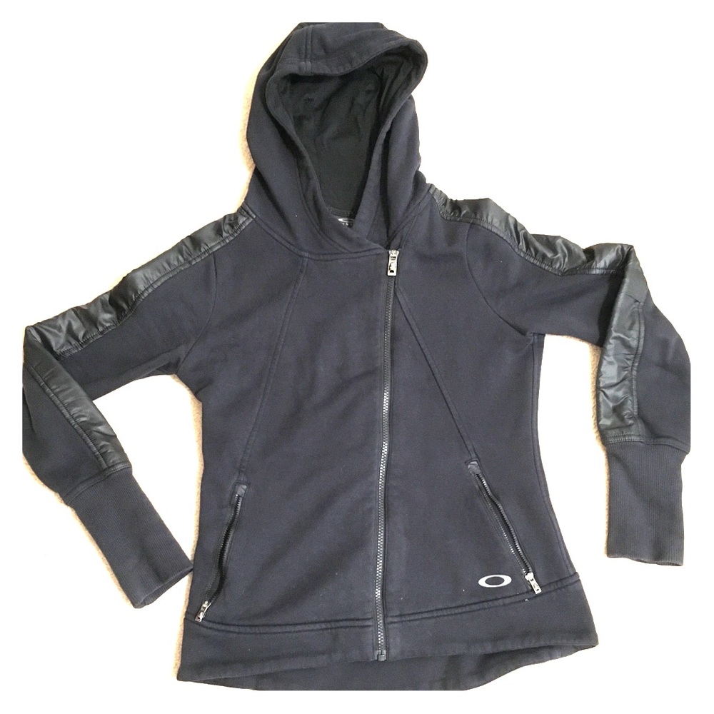 Oakley crossbody zip-up hoodie